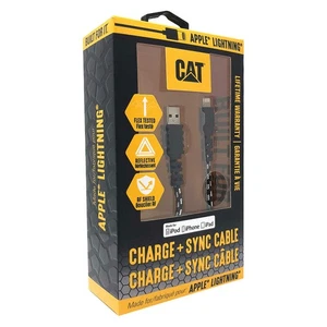 CAT CAT-USB-ACL Reinforced USB Cable,Black,10ft L 488H50 - Picture 1 of 1