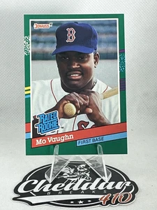 Mo Vaughn Donruss Karte #430 Rated Rookie Card - Bild 1 von 2