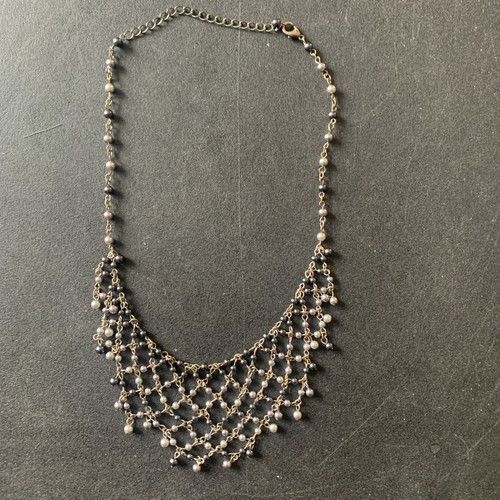 VETEMENTS Draped Bead 18” Necklace