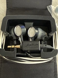 Auriculares intrauditivos móviles Bose TriPort IE Auriculares con cable 3,5 mm negros funcionan - Imagen 1 de 3