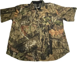 Camicia Walls Uomo 2XL Regular Muschio Rovere Mimetica Tasche Ventilate Ottima Forma - Foto 1 di 9