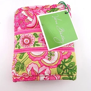 Cartera Vera Bradley Nueva con Etiquetas Triple Rosa Pétalo - Imagen 1 de 9