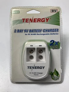 Tenergy TN141 Smart 2-Bay 9V NiMH Battery Charger - Picture 1 of 4