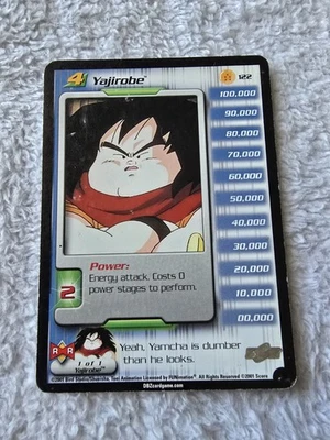 DBZ Dragon Ball Z Yajirobe 122 CCG Unlimited Android Saga HP Rare - Image 1 of 4