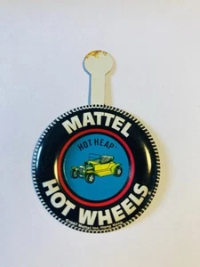 Hot Wheels Redline : Hot Heap - Tin Badge : Original Vintage (ref17) - Picture 1 of 2