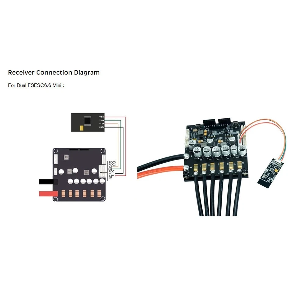 Remote Controller 2.4Ghz VX2 For Electric Skate Board Speed Wireless Control´ - Image 1 of 4
