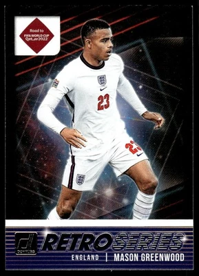 2022 Donruss Retro Series Mason Greenwood England #17 - Image 1 of 2