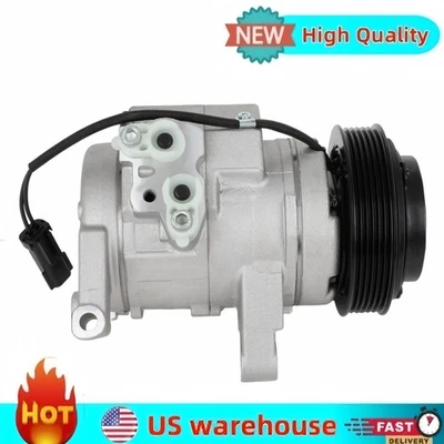 A/C Compressor For 2004-2006 2007 Dodge Ram 1500 Dakota 06-07 Mitsubishi Raider Foto 1 de 4