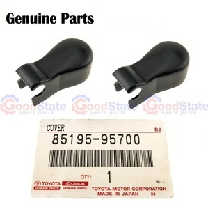 Genuine LandCruiser 45 40 Series FJ BJ Windscreen Wiper Dust End Cover Set of 2 - Picture 1 of 18