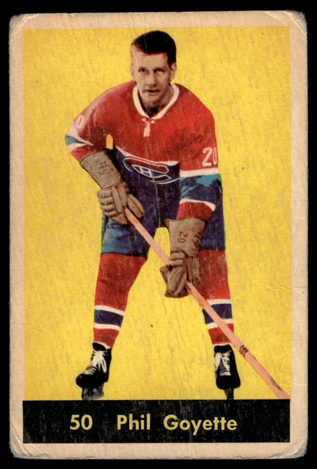 1960-61 Parkhurst Phil Goyette Montreal Canadiens #50 - Image 1 of 2