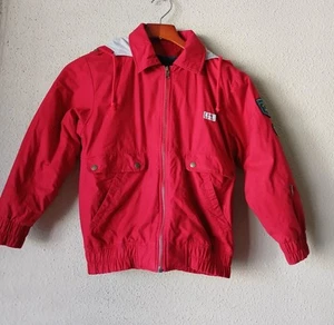 Michel Bachoz Jacket Boys Size 12 Removable Hood - Picture 1 of 12