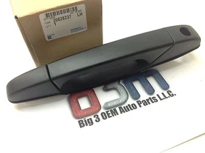 Chevrolet GMC Cadillac Truck / SUV Black Textured LH Front Door HANDLE new OEM - Picture 1 of 3