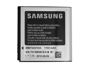 Samsung 3.7V Li-Ion Cell Phone Battery EB674241HA 1150mAh SGH-A897 Mythic A893 - Photo 1 sur 1