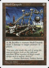 Magic MTG Tradingcard Fifth Edition 1997 Skull Catapult