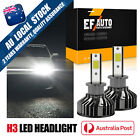 2* H3 Led 55W Headlight Fog Driving Light Bulbs Car Lamp Globes White 8000Lm