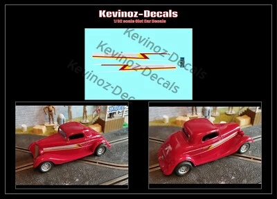 1/32 Scale Decals for ZZ Top "Eliminator" 34 Ford - image 1 of 4