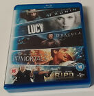 Lucy / Dracula Untold /47 Ronin / Immortals / R.I.P.D (Blu-ray) 5 Movie Boxset