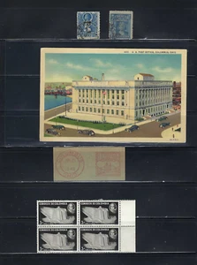'COLÓN. 'OFICINA DE CORREOS OHIO.- 1940- SELLO POSTAL 1943 SELLOS CHILE.- COLOMBIA - Imagen 1 de 2