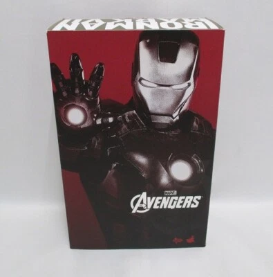 Hot Toys MMS 185 Iron Man 2 Mark VII vii 7 Tony Stark (versione normale) USATO - Immagine 1 di 3