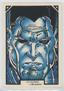 1989 Comic Images Marvel Best of Arthur Adams Colossus #24 0a4f