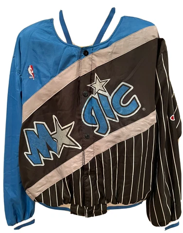 Orlando Magic NBA Vintage '90's, Champion, Warm Up Top Size Large Cover