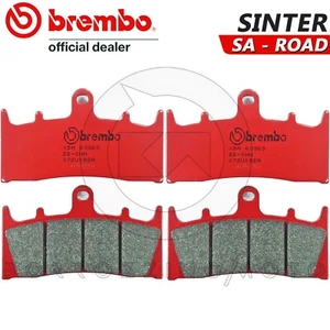 FRONT BRAKE PADS BREMBO SINTER 07SU19SA KAWASAKI 600 ZX-7R NINJA 2000 - Picture 1 of 3
