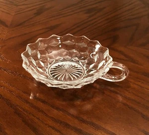 Vintage Fostoria American Flared Henkel Windel, kubistische Servierschale - Bild 1 von 2