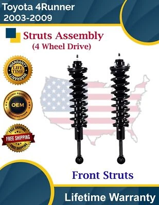 High Quality OE Front Struts for 2003-2009 Toyota 4Runner 4WD Lifetime Warranty - Image 1 of 4