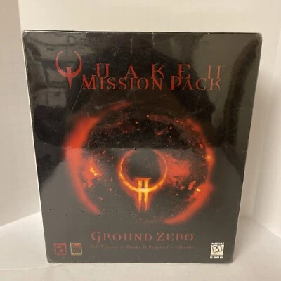 Quake II 2 Mission Pack: Ground Zero PC Big Box Sealed id Software 1998 - Image 1 of 4