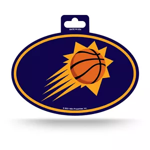 Phoenix Suns Oval Decal Sticker Full Color NEW 3x5 Inches Free Ship - Picture 1 of 2