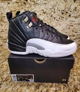 Air Jordan 12 Retro Playoff  2022 GS Size 4.5Y(6W) 153265-006 *In Hand* Black - Picture 1 of 11