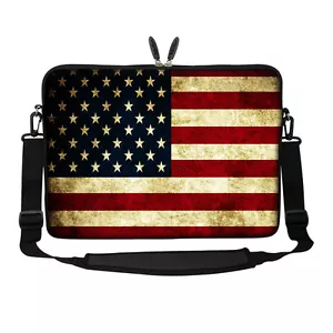 17 17.3" Laptop Computer Sleeve Case Bag w Hidden Handle & Shoulder Strap 3036 - Picture 1 of 3