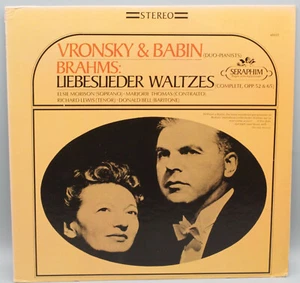 Vronsky & Babin - Brahms Liebeslieder Waltzes (Complete Op 52 & 65) - Seraphim  - Imagen 1 de 3