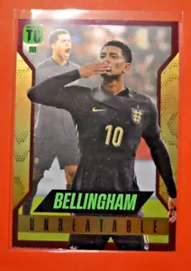 Tarjeta coleccionable de fútbol Panini Top Class 2025 - Inmejorable Jude Bellingham púrpura - Imagen 1 de 2