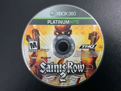 Saints Row 2 Platinum Hits Microsoft Xbox 360 Disc Only - Image 1 of 2