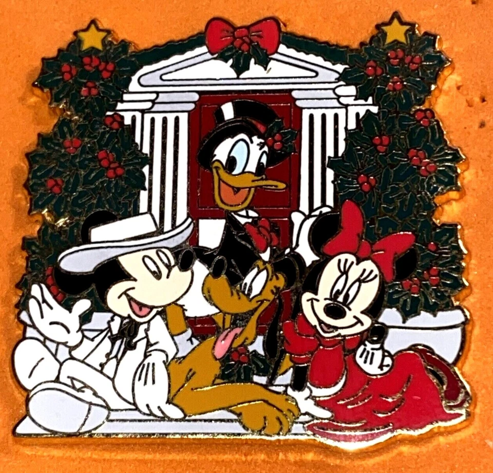 PIN SORPRESA DISNEY 2004 A SOUTH CHRISTMAS MICKEY MINNIE DONALD PLUTO LE 1000 Foto 1 de 1