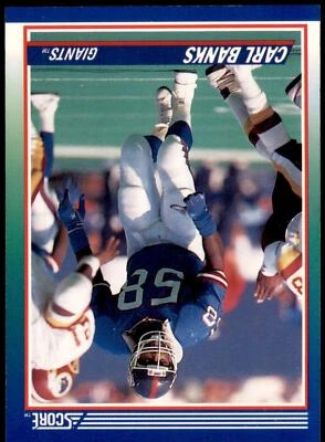 Carl Banks #91 1990 Score - Image 1 of 2