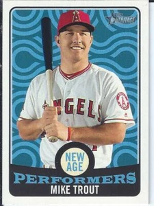 Mike Trout 2017 Topps Heritage New Age Performers - Picture 1 of 1