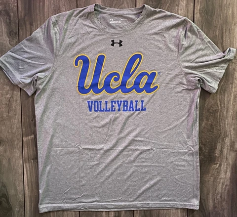 Under Armour UCLA Bruins Volleyball Team Issued Loose Fit Training Shirt Adult M Cover