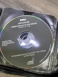 LN 2008 Dell Application Reinstalling Cyberlink Power DVD DX 8.1 Software M102H - Picture 1 of 2
