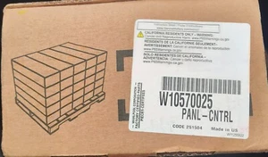 Whirlpool OEM ~W10570025 WZ-PANL-CNTRL , New Never Opened ~ Fast Free Shipping - Picture 1 of 1