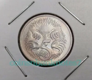 1980 Australia 5 Cents Coin, KM64 Uncirculated #03 / Anteater - Picture 1 of 2