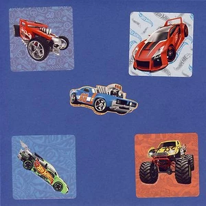 15 Hot Wheels Shaped Stickers - Party Favors - Rewards - Cars - Bild 1 von 1
