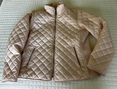 Chaqueta rosa ligera acolchada vintage para mujer Polo Assn talla L Foto 1 de 4