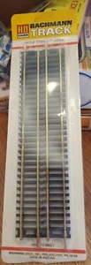 Bachman Track # 1511-9” Straight-4 Pcs. HO Gauge New Old Stock - Picture 1 of 2