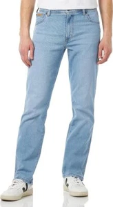 Wrangler Stretch Jeans Men’s Size: 40 Light Stone Regular Fit Texas - Picture 1 of 3