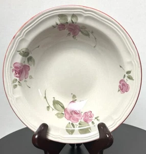 Set of 8, Gibson China, Roseland Pattern, Cereal Bowls - Picture 1 of 9