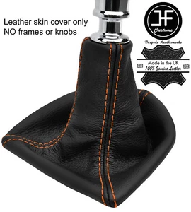 Orange Broderie Manuel Haut Grain Cuir Gear Soufflet Pour Ford Ranger 2012-2018 - Bild 1 von 3