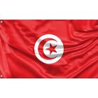 Flagge von Tunisia, Fahne Unikales Design, 90x150 cm, Herg. EU
