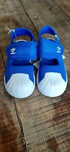 Adidas Superstar 360 Unisex Toddler Sandals 7.5 Blue